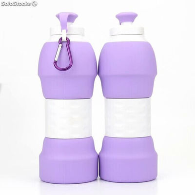 Botella de agua plegable Botellas de agua deportivas plegables al mayor tipo6 - Foto 5