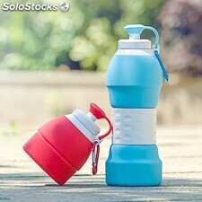 Botella de agua plegable Botellas de agua deportivas plegables al mayor tipo7