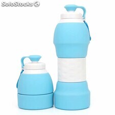 Botella de agua plegable Botellas de agua deportivas plegables al mayor tipo8