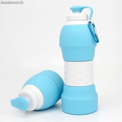 Botella de agua plegable Botellas de agua deportivas plegables al mayor tipo8 - Foto 5