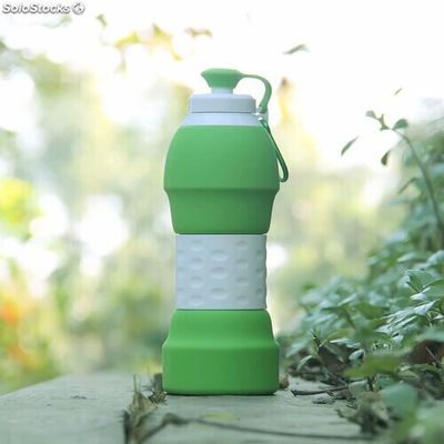 Botella de agua plegable Botellas de agua deportivas plegables al mayor tipo9