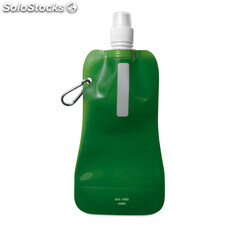 Botella de agua plegable verde transparente MIMO8294-24