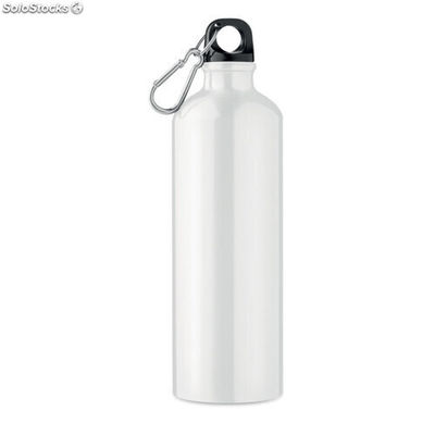 Botella de aluminio 750 ml blanco MIMO9350-06
