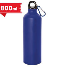 Botella de aluminio con mosqueton 800 ml. &quot;tuareg&quot; - GS3649