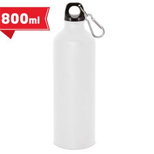 Botella de aluminio con mosqueton 800 ml. &quot;tuareg&quot; - GS3748