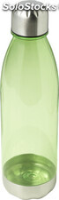Botella de AS estilo cláscio 650 ml con tapón de rosca y base en inox