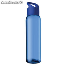 Botella de cristal 470ml azul royal MIMO9746-37