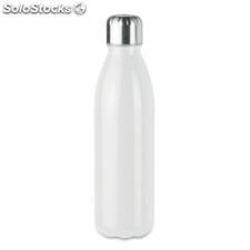 Botella de cristal 650 ml blanco MIMO9800-06