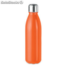 Botella de cristal 650 ml naranja MIMO9800-10