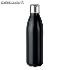Botella de cristal 650 ml negro MIMO9800-03