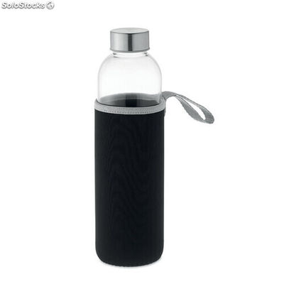 Botella de cristal 750ml negro MIMO6545-03