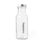 Botella de cristal DINA de 785ml con tapón de rosca plateado - 1