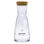 Botella de cristal ZETA con tapón de corcho y boca ancha - Foto 3
