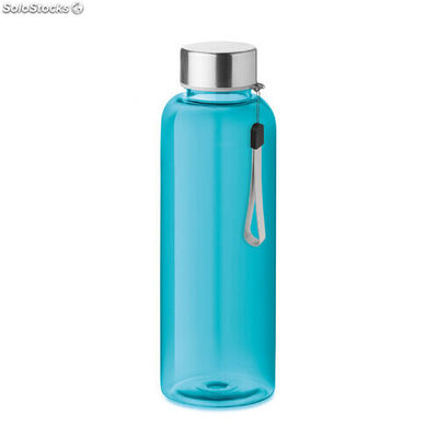 Botella de RPET 500ml azul transparente MIMO9910-23
