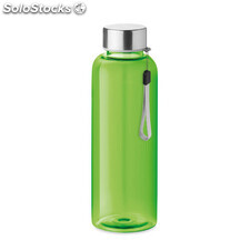 Botella de Tritán 500 ml verde lima transparente MIMO9356-51