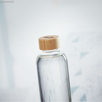 Botella de vidrio y bambú - Foto 3