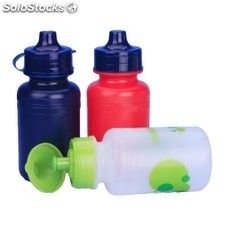 Botella deportiva de plástico