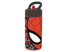 Botella escolar safta 410 ml 74X64X178 mm spider-man great power
