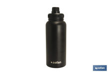 Botella Extreme Deportiva | Color Negro | Capacidad: 550 ml o 950 ml