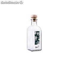 Botella frasca con tapón vertedero 500 ml