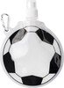 Botella plegable en forma de pelota de futbol con mosquetón