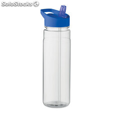 Botella RPET 650 ml con tapa azul royal MIMO6467-37