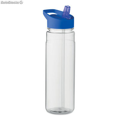 Botella RPET 650 ml con tapa azul royal MIMO6467-37