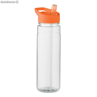Botella RPET 650 ml con tapa naranja MIMO6467-10