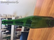 Botella vidrio borgoña magnum verde