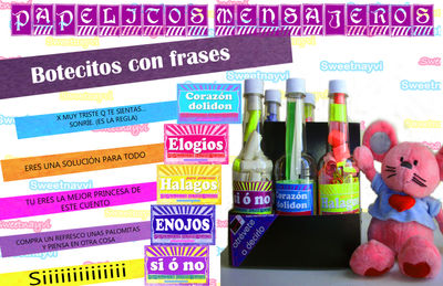 Botellas Con Frases Y Aroma Regalos Y Novedades