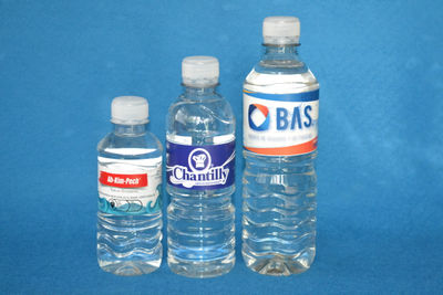 Botellas promocionales con agua
