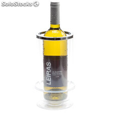 Botellero individual para botella de vino de 75cl acabado transparente