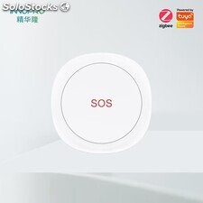 Botón de Pánico de Emergencia de Seguridad Botón de Llamada de Alarma ZigBee SOS