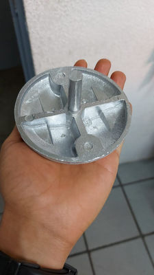 Botón vial aluminio con perno - Foto 3