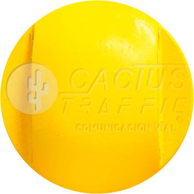 Boton vial aluminio con perno color amarillo - Foto 2