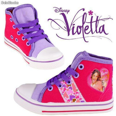 Bottes Violetta Disney toile