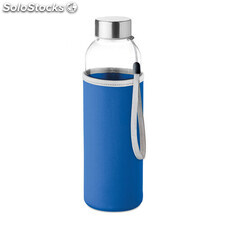 Bottiglia in vetro 500ml blu royal MIMO9358-37