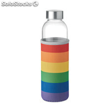 Bottiglia in vetro 500ml multicolore MIMO9358-99