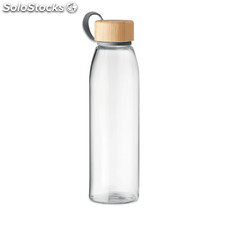 Bottiglia in vetro 500ml trasparente MIMO6246-22