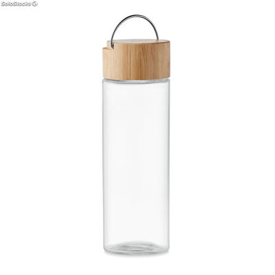 Bottiglia in vetro 500ml trasparente MIMO6413-22