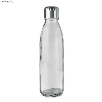 Bottiglia in vetro 650ml grigio trasparente MIMO9800-27