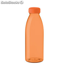 Bottiglia RPET 500ml arancio trasparente MIMO6555-29