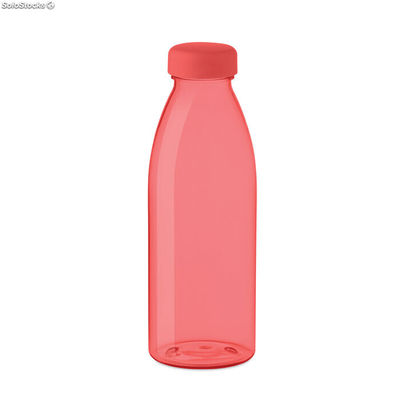 Bottiglia RPET 500ml rosso trasparente MIMO6555-25