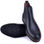 Bottines confortables pour homme en cuir crust noir - Photo 2
