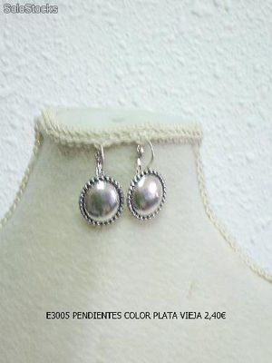 Boucles d&#39;oreille E3005 et bijoux de fantaisie de dessin exclusif