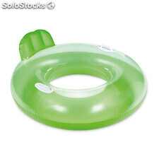 Bouée gonflable avec poignées. vert fluo MIMO9520-68