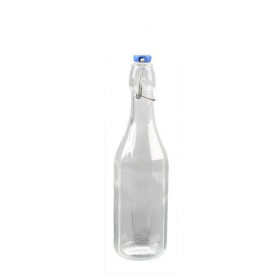 Bouteille 1000 ml transparent verre