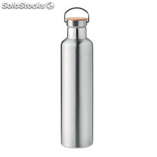 Bouteille double paroi 1L silver mate MIMO6373-16