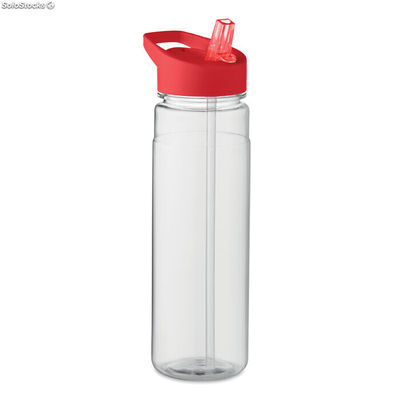Bouteille en rpet 650ml rouge MIMO6467-05