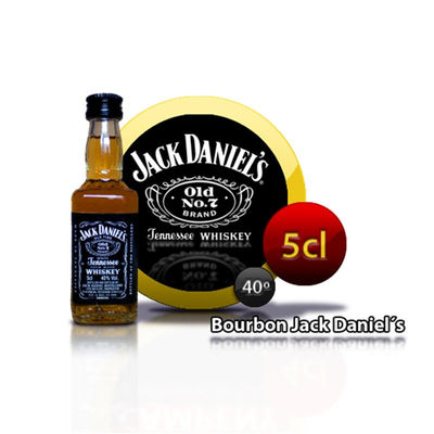 Bouteille miniature de bourbon Jack Daniel&#39;s